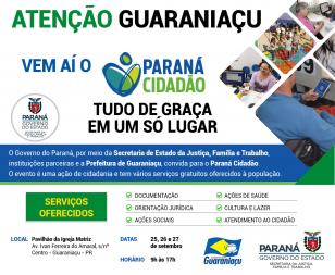 Paraná Cidadão chega para moradores de Guaraniaçu