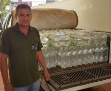 Governo entrega álcool líquido para 264 entidades que atendem idosos nos 399 municípios do Paraná