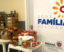 Doações destinadas a entidades sociais prioritárias começam a ser recebidas pela Rede Família Solidária