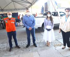 Campanha de arrecadação liderada pela 1º dama do Paraná Luciana Massa reúne doações para ajudar vítimas do coronavírus