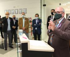 Secretário Mauro Rockenbach apresenta a nova galeria histórica de ex-secretários da Justiça do Paraná