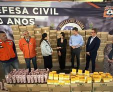 Primeira-dama do Paraná inicia campanha para ajudar vítimas das enchentes no estado