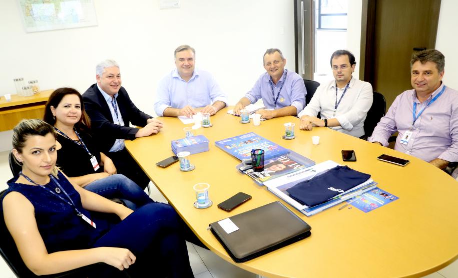 Ney Leprevost recebe agradecimento do prefeito de Goioerê por Carreta do Conhecimento e Paraná Cidadão