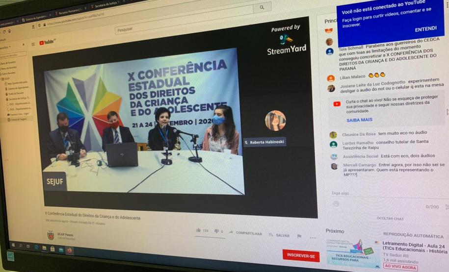 Presidente do Conselho Estadual enaltece trabalho do secretário Ney Leprevost durante abertura da Conferência da Criança e do Adolescente