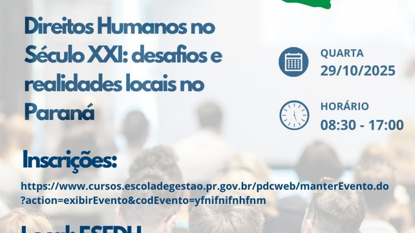 Seminário Direitos Humanos