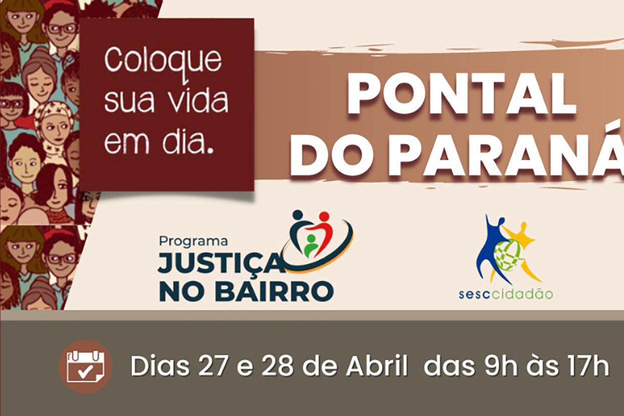 Pontal do Paraná recebe Paraná em Ação e Justiça no Bairro nesta semana