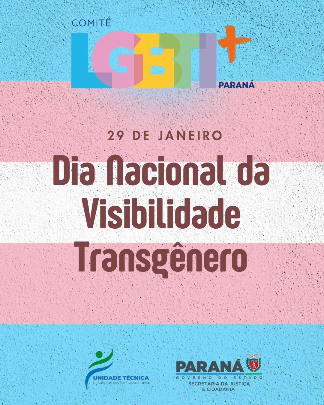 Dia 29/01 - Dia da Visibilidade Trans