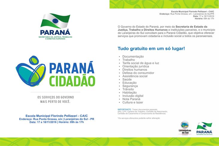 Paraná Cidadão Laranjeiras do Sul