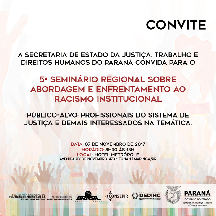 Seminário Igualdade Racial Maringá