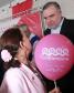 Luciana Massa e Ney Leprevost no Outubro Rosa do Hospital Erasto Gaertner