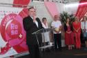 Luciana Massa e Ney Leprevost no Outubro Rosa do Hospital Erasto Gaertner