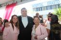 Luciana Massa e Ney Leprevost no Outubro Rosa do Hospital Erasto Gaertner