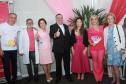 Luciana Massa e Ney Leprevost no Outubro Rosa do Hospital Erasto Gaertner