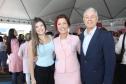 Luciana Massa e Ney Leprevost no Outubro Rosa do Hospital Erasto Gaertner