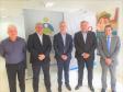 Ney Leprevost recebe prefeito de Maringá