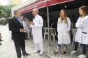 Ney Leprevost participa da 31ª Campanha de Prevenção do Câncer Bucal do Hospital Erasto Gaertner