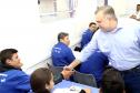 Ney Leprevost participa da aula inaugural da Carreta do Conhecimento, em Santa Felicidade