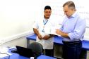 Ney Leprevost participa da aula inaugural da Carreta do Conhecimento, em Santa Felicidade