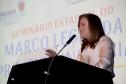 Ney Leprevost palestra no seminário “Marco Legal da Primeira Infância”