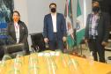 Secretaria da Justiça entrega máscaras protetoras ‘Face Shield’ para o Hospital Nossa das Graças