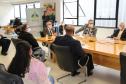 Secretário da Justiça, Família e Trabalho, Mauro Rockenbach, realiza primeira reunião geral com diretores e coordenadores para retomada econômica do Paraná
