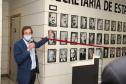 Secretário Mauro Rockenbach apresenta a nova galeria histórica de ex-secretários da Justiça do Paraná