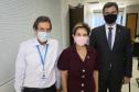 Prefeita de Ponta Grossa visita Secretaria de Justiça, Família e Trabalho