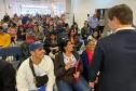 Mutirão de emprego para migrantes atendeu mais de 500 pessoas em Curitiba