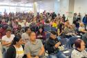 Mutirão de emprego para migrantes atendeu mais de 500 pessoas em Curitiba
