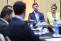 Santin Roveda acompanha Governador Ratinho Júnior na reunião do COSUD em Florianópolis