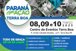 Primeira edição da feira de serviços Paraná em Ação em 2023 acontece em Terra Boa