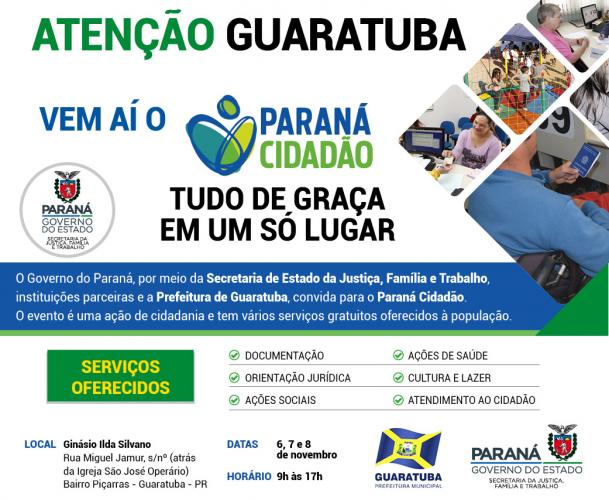 Paraná Cidadão em Guaratuba