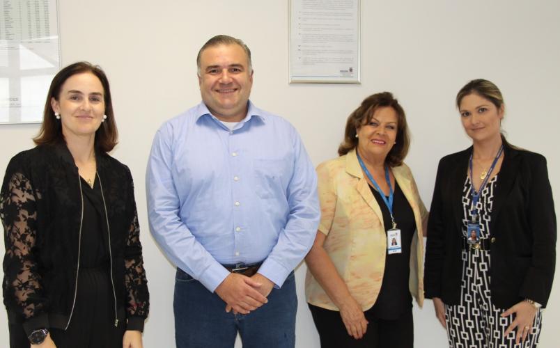 Visita desembargadora