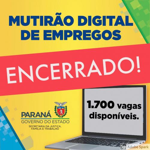 Mutirão Digital de Empregos da Secretaria de Juília e Trabalho encaminha currículos para empresasstiça, Fam