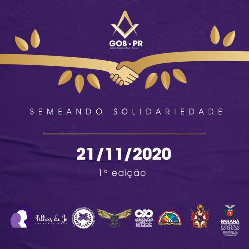 Secretaria da Justiça, Família e Trabalho apoia ação “Semeando Solidariedade” para arrecadação de alimentos e produtos de higiene e limpeza para serem destinados a pessoas em vulnerabilidade