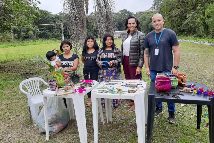 Ação do Estado ajuda 65 indígenas do Litoral a ingressar no Programa do Artesanato Brasileiro