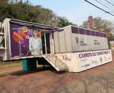 Ney Leprevost leva o programa Carretas do Conhecimento para Foz do Iguaçu