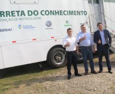 Bairro Tatuquara, em Curitiba, recebe Carreta do Conhecimento