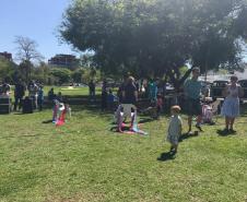 Familia no Parque Dia das Crianças