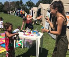 Familia no Parque Dia das Crianças