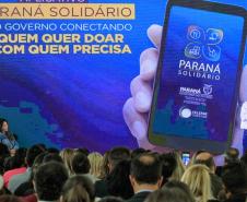 Paraná Solidário atinge em um mês 460 doadores e 240 entidades