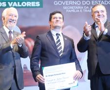 Em homenagem ao General Mourão, Ney Leprevost e Sérgio Moro defendem prisão em segunda instância