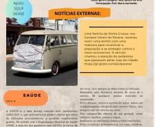 ‘Censeonal’ o novo jornal comunitário desenvolvido pelos adolescentes da socioeducação de Fazenda Rio Grande
