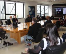 Secretário da Justiça, Família e Trabalho, Mauro Rockenbach, realiza primeira reunião geral com diretores e coordenadores para retomada econômica do Paraná