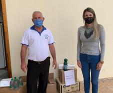 Equipamentos de Proteção Individual para atendimento emergencial nas áreas do idoso chegam em 155 municípios do Paraná