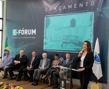 Santin Roveda participa do lançamento do E-Fórum pelo TJPR
