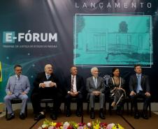 Santin Roveda participa do lançamento do E-Fórum pelo TJPR