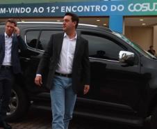 Santin Roveda acompanha Governador Ratinho Júnior na reunião do COSUD em Florianópolis