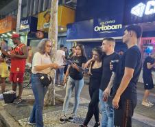 Seju promove conscientização durante o Carnaval