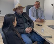SEJU recebe visita institucional para tratar de políticas de justiça e cidadania no Paraná